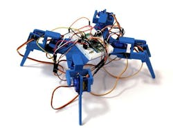 Raspberry Pi Pico-based walking quadruped robot Raspberry Pi Pico-based walking quadruped robot