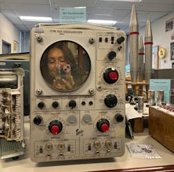 'Lady on TV' in Vintage Tek Museum 'Lady on TV' in Vintage Tek Museum