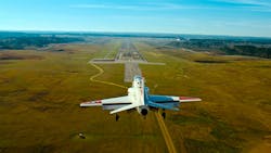 T-45C Goshawk going in for a landing T-45C Goshawk going in for a landing