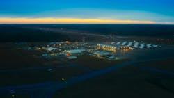 Training grounds for the pilots Training grounds for the pilots