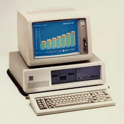 5. The IBM PC XT added a hard drive to the PC's dual floppy-disk drives. 5. The IBM PC XT added a hard drive to the PC's dual floppy-disk drives.