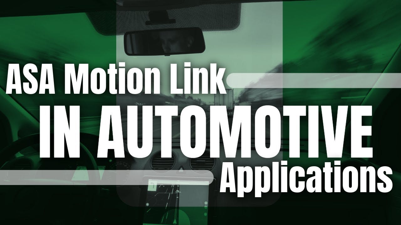 ASA Motion Link Delivers Camera and Sensor Connectivity