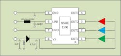 NSUC1500-Q1 block diagram NSUC1500-Q1 block diagram