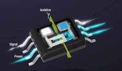 Magnetic isolation sends power and signals across an isolation barrier Magnetic isolation sends power and signals across an isolation barrier