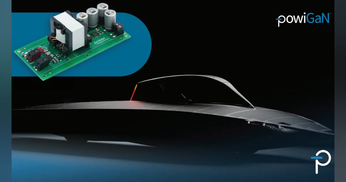 Base Ref Car Reference Design Kit for Solar Race Cars Leverages GaN to Provide ...