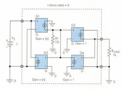3. By adding a high-value internal resistance, the new proposed model of the transformer is truly bi-directional, so users can place the voltage source at either the primary or secondary. 3. By adding a high-value internal resistance, the new proposed model of the transformer is truly bi-directional, so users can place the voltage source at either the primary or secondary.