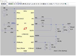 Silent Switcher switching regulator with a unity-gain architecture Silent Switcher switching regulator with a unity-gain architecture