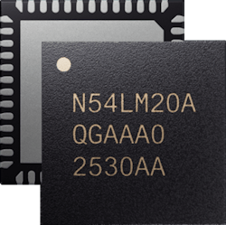 Nordic nRF54LM20A processor in a QFN package Nordic nRF54LM20A processor in a QFN package