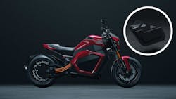 Verge motorcycle with solid-state battery Verge motorcycle with solid-state battery