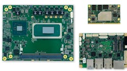 Seco COM-HPC (left), SMARC (right), and Pico-ITX (bottom) Seco COM-HPC (left), SMARC (right), and Pico-ITX (bottom)