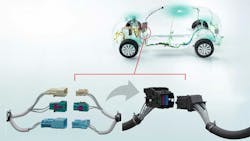 Connector system targets the zonal-architecture topology for vehicle electronic subsystems Connector system targets the zonal-architecture topology for vehicle electronic subsystems