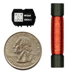 Wiegand harvester (right) and Wiegand sensor (top left) Wiegand harvester (right) and Wiegand sensor (top left)