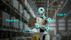 Physical AI builds on the concept of edge AI Physical AI builds on the concept of edge AI