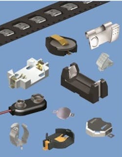 Keystone Battery Clips, Contacts & Holders Keystone Battery Clips, Contacts & Holders