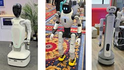 Humanoid robots from UniX AI (left), AGIBOT (center), and SwitchBot Onero H1 (right) Humanoid robots from UniX AI (left), AGIBOT (center), and SwitchBot Onero H1 (right)