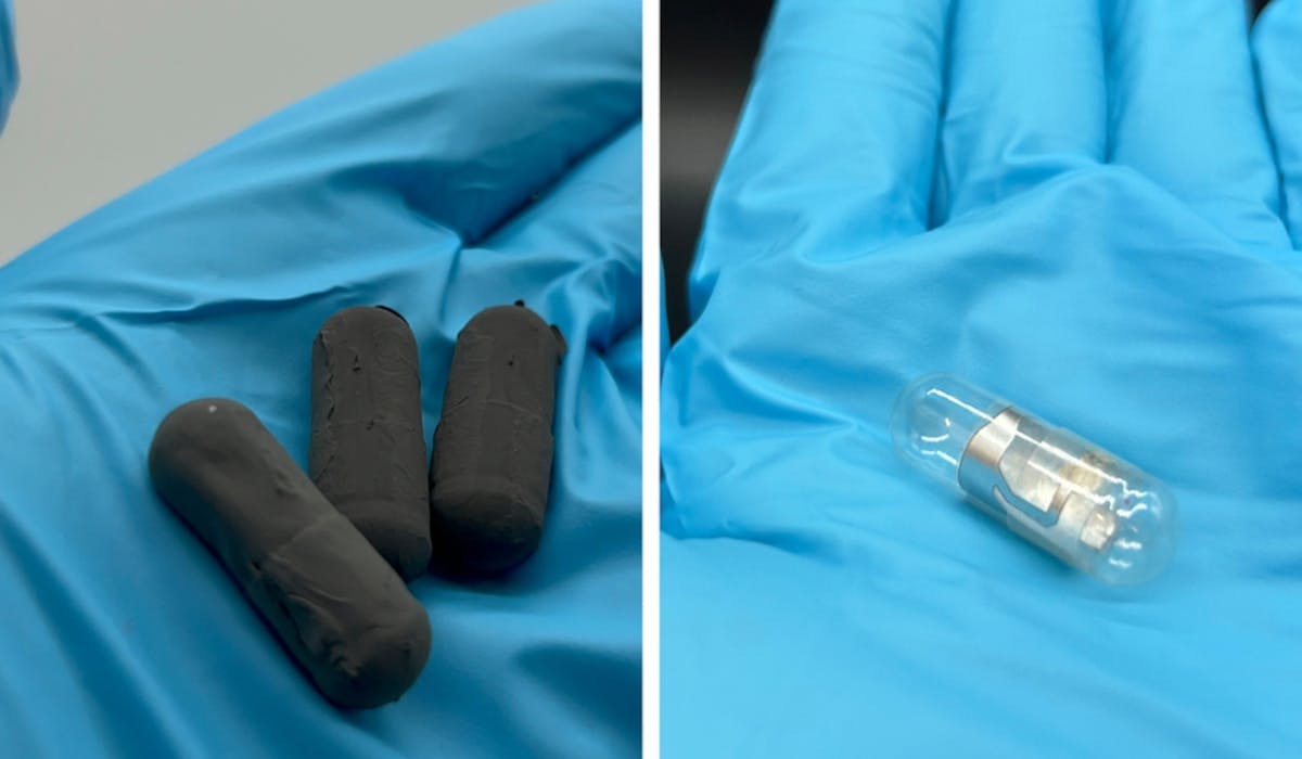 Bioresorbable RFID capsule