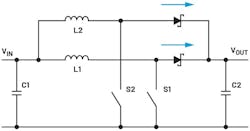 Two-phase boost converter topology Two-phase boost converter topology