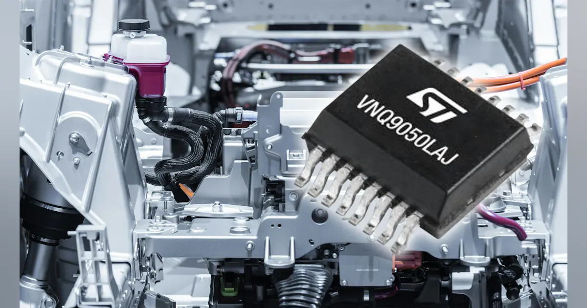 St Bridge Driver ST High-Reliability Automotive Gate Drivers Reduce Board Space ...