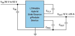 Hybrid µModule regulator in a bus converter application Hybrid µModule regulator in a bus converter application