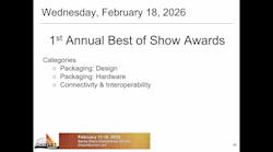 Chiplets Summit Award Session Chiplets Summit Award Session