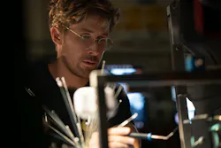 Ryland Grace soldering a visual depiction of celestial locations in Project Hail Mary Ryland Grace soldering a visual depiction of celestial locations in Project Hail Mary