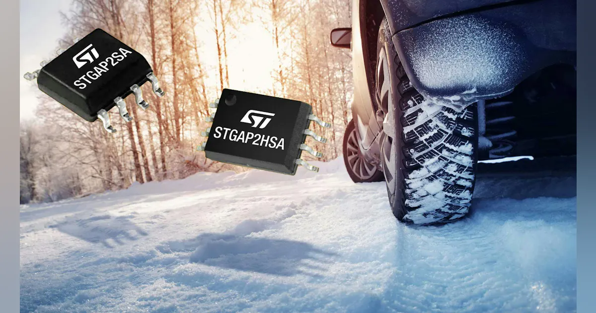 Semiconductor String Driver STMicro High-Side Driver Protects Against Severe Voltage Transients in ...