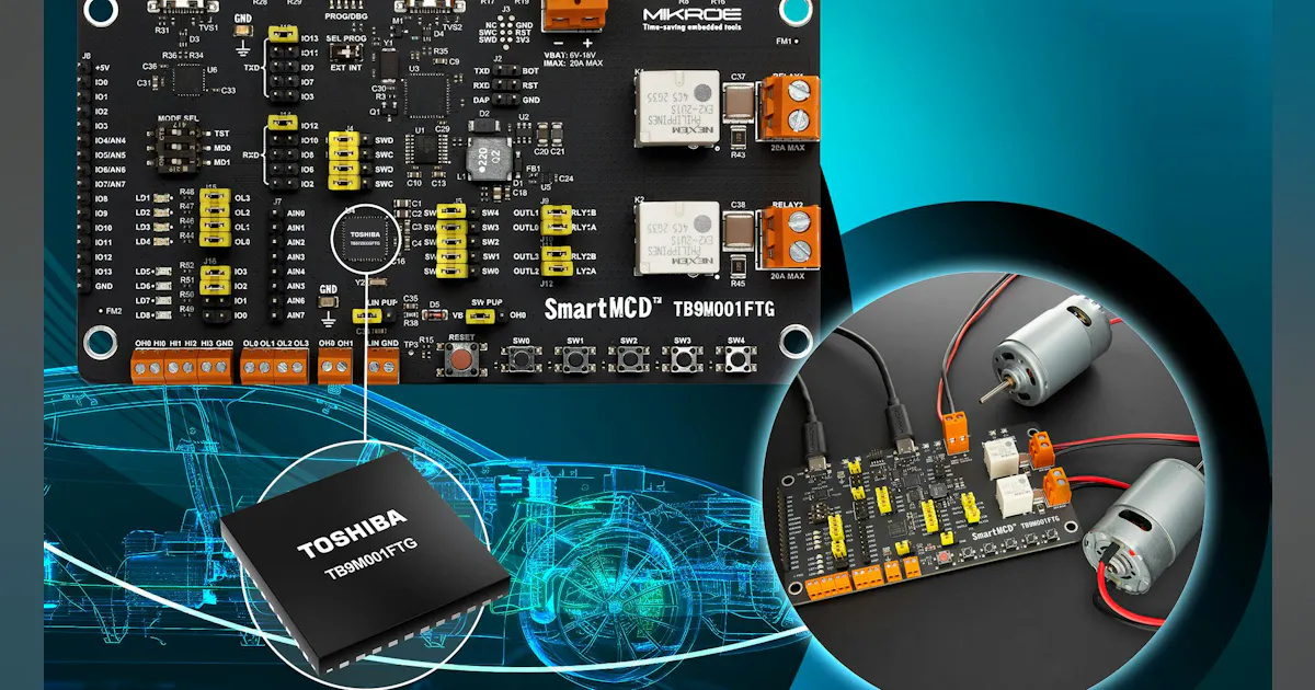 Driver Module Design Dual-Motor Driver Board Streamlines Prototyping of Auto Apps ...