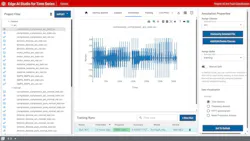 Edge AI Studio supports time-series analysis Edge AI Studio supports time-series analysis