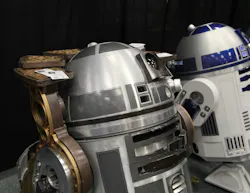 The Droid Builder’s Club has built many droid props, including R2D2 The Droid Builder’s Club has built many droid props, including R2D2