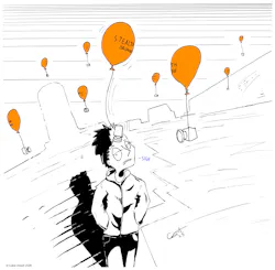 I hand-drew this cartoon - no AI involved. I hand-drew this cartoon - no AI involved.