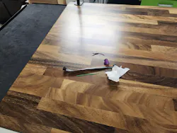 Is that debris on my workbench? Is that debris on my workbench?