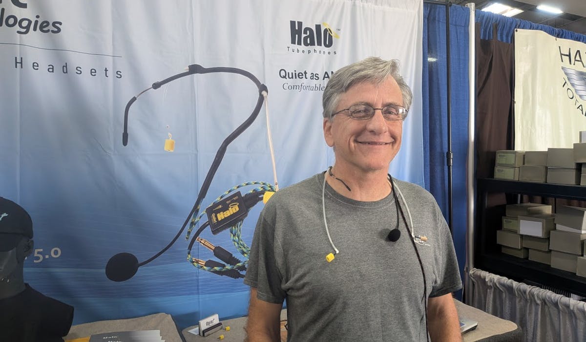Dr. Phil McCandless designed the Quiet Technologies HALO headset