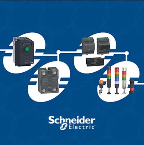 Mouser Electronics Shipping Wide Selection of Industrial Solutions from Schneider Electric