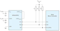 I2C interface allows the product microcontroller to set up the device and read its output I2C interface allows the product microcontroller to set up the device and read its output