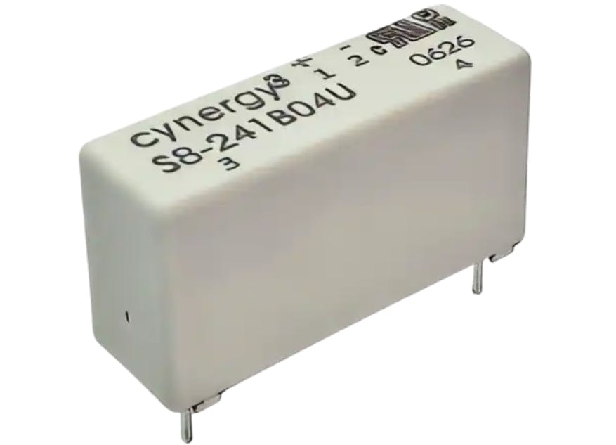 Cynergy3 / Sensata S8 Series High Voltage Reed Relays