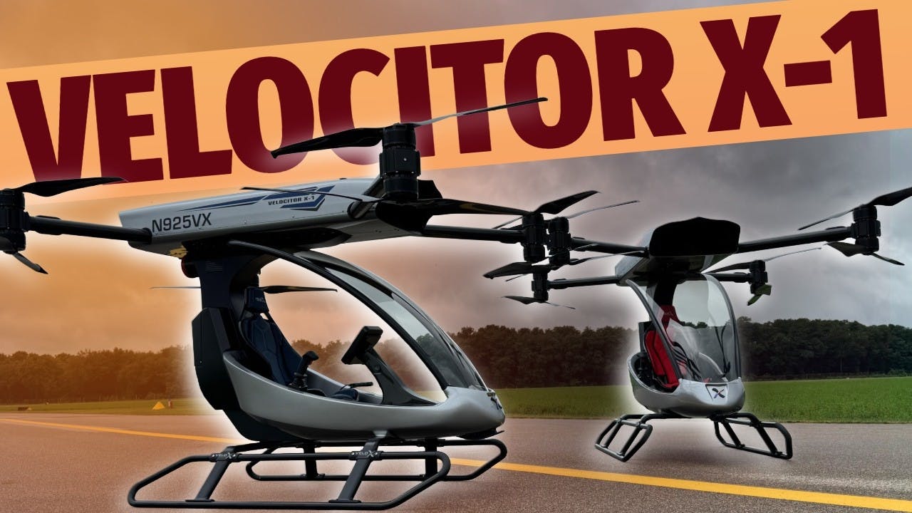 Inside the Velocitor X-1:
