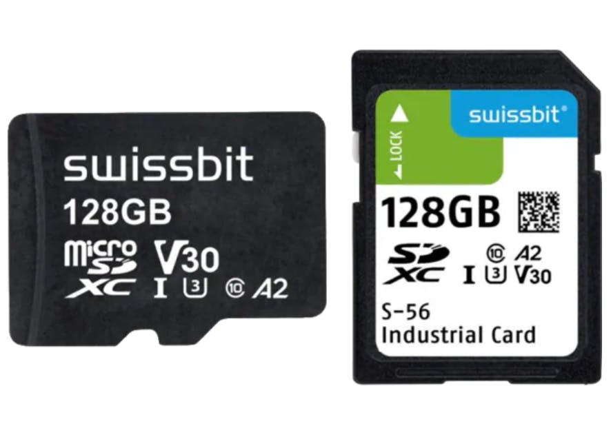 Now at Mouser: Swissbit S-56 & S-56u Memory Cards