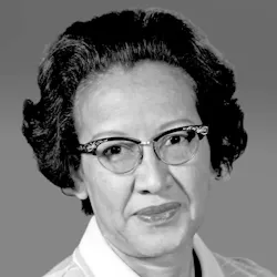 Katherine Johnson Katherine Johnson’s work with NASA spanned 33 years, from the Apollo Program to the Space Shuttle.