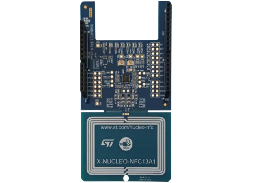 STMicroelectronics X-NUCLEO-NFC13A1 NFC Card Reader Expansion Board