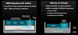HBM vs. AMD on-package LPDDR5X memory