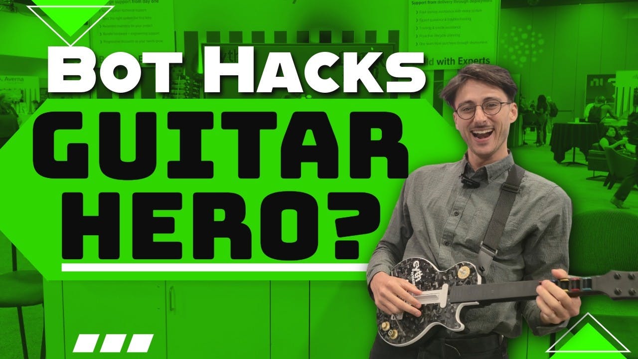 Guitar Hero Robot Using an NI CompactRIO