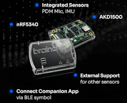 AkidaTag combines BrainChip AKD1500 AI accelerator with Nordic Semiconductor nRF5340 system-on-chip