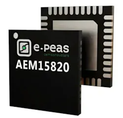 Mouser Electronics Now Stocking the e-peas AEM15820