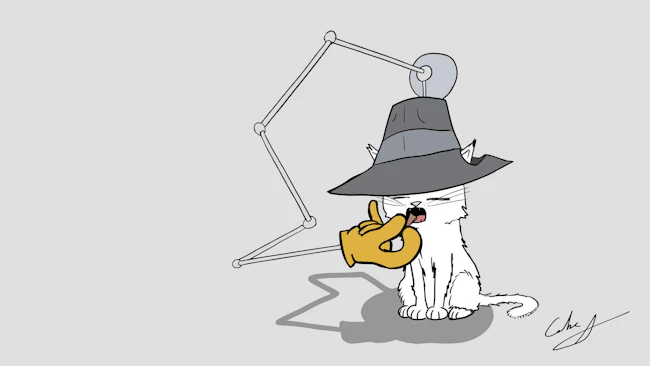 I hand-drew this cartoon - no AI involved.