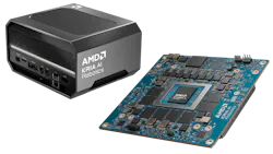 Kria robotics platform is based on a COM-HPC module with the Ryzen AI Series X100 processor.