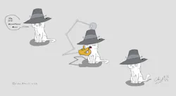 I hand-drew this cartoon - no AI involved.