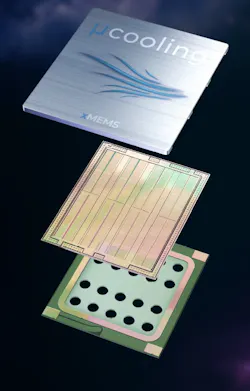Small amounts of airflow produced by MEMS devices can reduce both internal component temperatures and heat at the surface of smart glasses