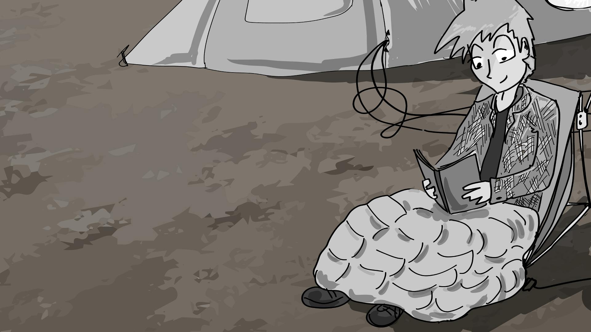 I hand-drew this cartoon - no AI involved.