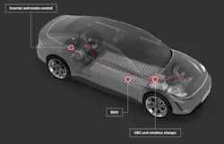 Critical technologies within an EV
