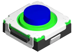 Diptronics T8W Non-Illuminated Tact Switches
